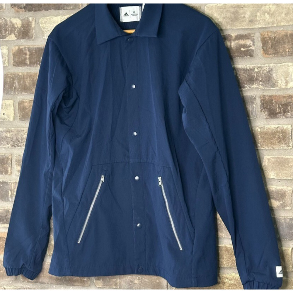 Adidas Reigning Champ Performance Snap Button Up Jacket Medium